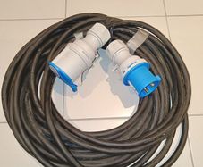 Premium 32A Industrial Long Extension Lead (21m) - Brand New Brennenstuhl Plugs and 6mm HO7RN-F Cable