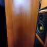 Hi End Audiophile Quality  Sonus Faber Grand Piano Domus Speakers - Gorgeous Hand Made in Italy  Stunning Real leather and piano Teak Image 3