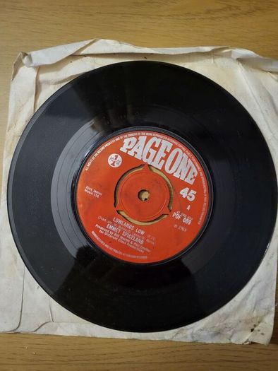 Emmet Spiceland Lowlands Low 7 inch 1968 Pye