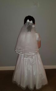 Girls Communion Dress age 9