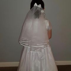 Girls Communion Dress age 9
