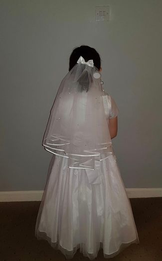 Girls Communion Dress age 9
