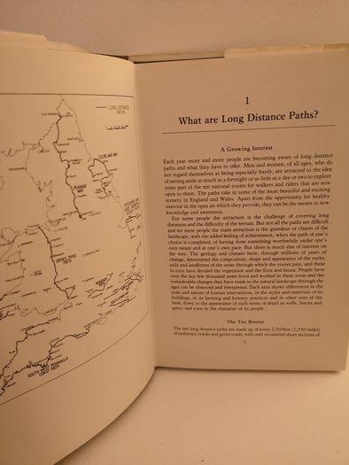SALE! LONG DISTANCE PATHS OF ENGLAND AND WALES (New Edition)  T. G. Millar  New edition - completely updated to include all ten official long-distance paths, plus striking colour pictures.  T. G. Millar guides us through the 1700 miles of beautiful countr