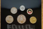 Australia Brilliant Uncirculated Dollar Coin Set 2021 - 50th Anniversary of the Aboriginal Flag - Includes the Two Dollar Aboriginal Flag Coin