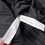 Zara Charcoal Dark Grey Pleated Corset-Style Strap Midi Dress Size L Image 5