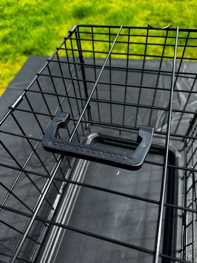 Small Dog Crate (Foldable) with Fray - Good Condition