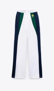 Zara sporty smiley trousers New