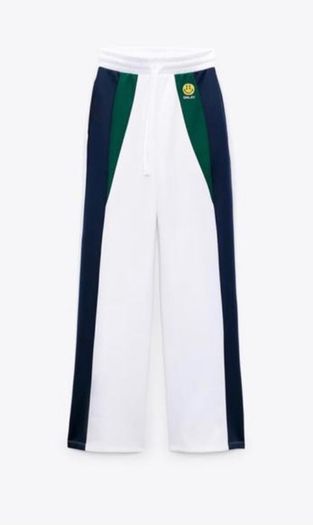 Zara sporty smiley trousers New