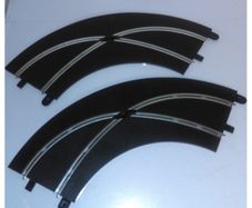Scalextric C8203: 2 x Crossover Track Radius 2 Curves (r2)