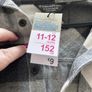Brand New Black & White Checkered Shirt from Primark  Age UK 11-12 Yrs / EU 152cm Image 2