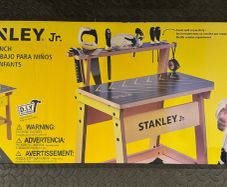 Stanley Jr Work Bench with Gloves