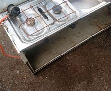 cooker and sink unit