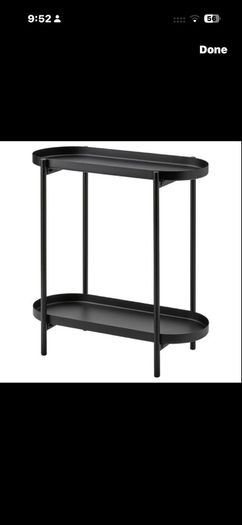 IKEA Olivblad plant stand black