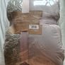 Gretta Embellished Lace Border Grey Bedspread & 2 Housewife Pillow Cases Image 9