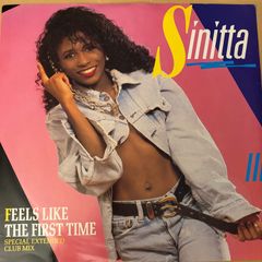 Sinitta Feels Like the First Time 1986 Original 12inch Vinyl Extended Club Mix