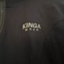 Black Kinga Wear cropped zip up athletic jacket, size 10 Image 3