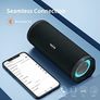 Portable Bluetooth Speaker, Waterproof Wireless Outdoor Speakers with LED Light, Enhanced Bass, IPX7, 40H Play, TF Card, True Wireless Stereo for Beach, Boat, Pool, Bike, Shower, Gifts for Men (FREE POSTAGE) Image 3