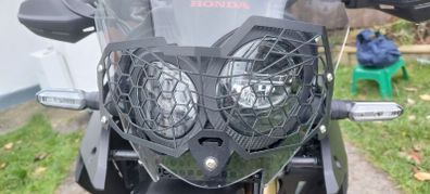 Honda CRF300Rally headlight grill protector