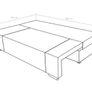 NEW great & simple sofa bed Image 3