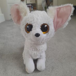White fox beanie boo