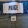 Paige Sawyer High Rise Straight Leg Jeans - 26W Image 5