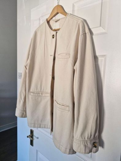 Twill jacket H&M beige