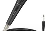 Dynamic Karaoke Microphone for Singing with 16.4ft XLR Cable, Metal Handheld Mic Compatible with Karaoke Machine/Speaker/Amp/Mixer for Karaoke Singing, Speech, Wedding and Outdoor Activity (FREE POSTAGE)