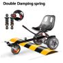 Off-Road Kart with Suspension  Black  Red Image 8