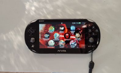 Ps Vita Slim Modded 128gb Henkaku almost Mint