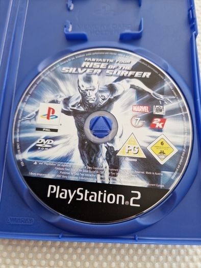 Fantastic Four Rise of the Silver Surfer PlayStation2 Ps2 Games Original