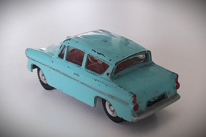 Diecast Vintage Dinky Toys Ford Anglia (105E) - Fair to Good Original Condition/No Box