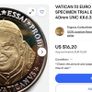 Vatican 2008 10 Euro Bi-Metallic Specimen Trial Probe Image 3