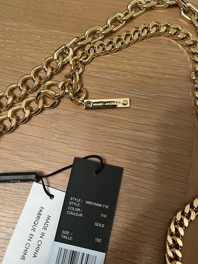 Handbags - Authentic Gold tone Marc Jacobs strap