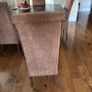 6 designer dining chairs in perfect condition Image 2