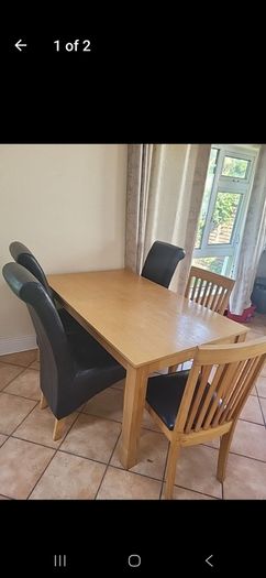 Table and chairs FREE MUST GO Tuesday 25th