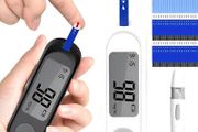 Blood Glucose Meter Diabetes Testing Kit Diabetes Lancet Machine Glucometer with 50pcs Test Strips+50 Lancets Blood Sugar Meter