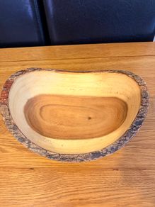 Meritage Natural Wooden Bowl