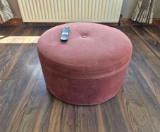 Pink Pouffe