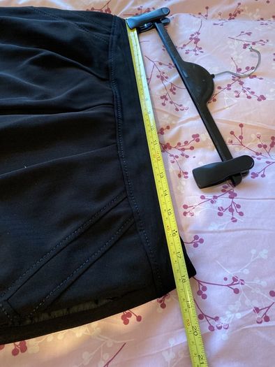 M&S black straight skirt size 16