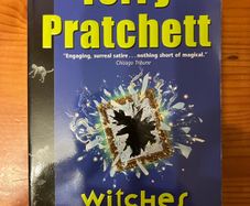 Fantasy book:'Witches Abroad' by Terry Pratchett