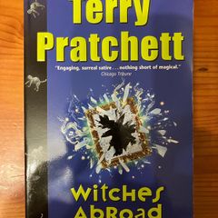 Fantasy book:'Witches Abroad' by Terry Pratchett