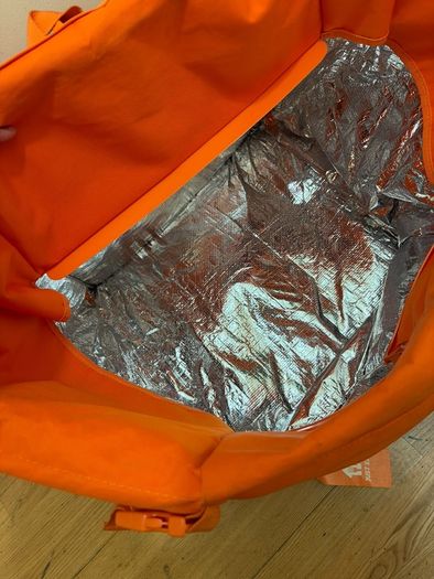 Justeat delivery bag large size never used