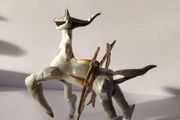 pokemon Arceus handmade sculpture/model one of a kind