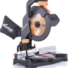 Evolution Power Tools R210CMS Compound Miter Saw with table