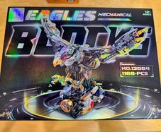 Lego Style Mechanical Eagle Block Toy