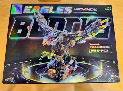 Lego Style Mechanical Eagle Block Toy