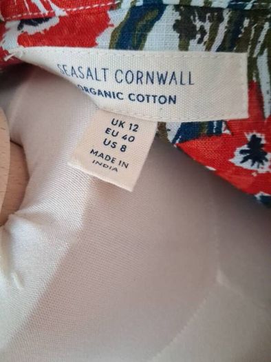 Beautiful Seasalt Cornwall Organic CottonTunic with Pockets