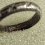 Vintage sterling silver band ring Image 3