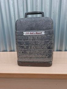 Antique Bell and Howell film projector