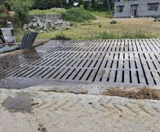 Concrete slats
